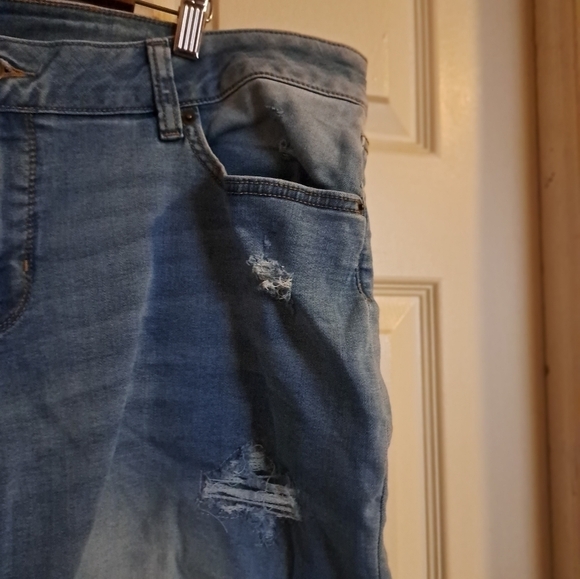 Time and true distressd mid-rise shorts size 20 - Picture 3 of 8